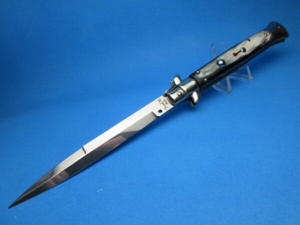 Frank Beltrame 11" Brazilian Horn Dagger Picklock Switchblade