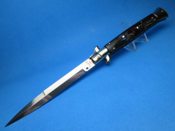 Frank Beltrame 11" Brazilian Horn Dagger Picklock Switchblade