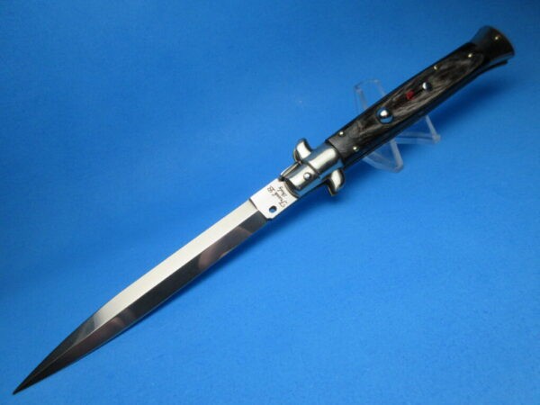 Frank Beltrame 11" Brazilian Horn Dagger Picklock Switchblade