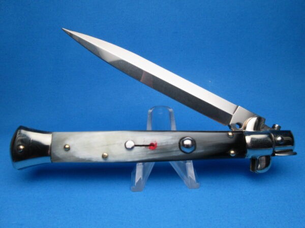 Frank Beltrame 11" Brazilian Horn Bayonet Picklock Switchblade