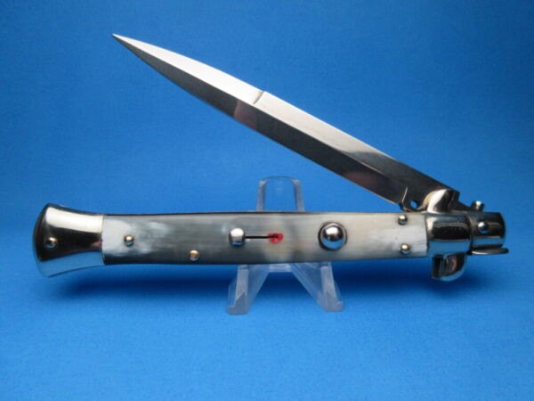 Frank Beltrame 11" Brazilian Horn Bayonet Picklock Switchblade