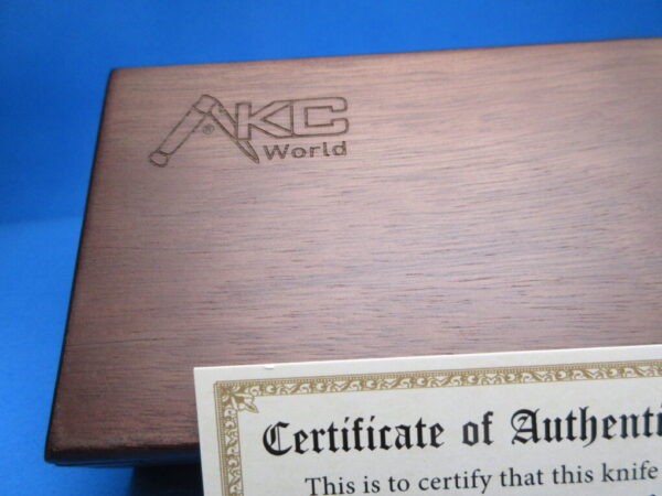 9'' AKC Rosewood Damascus Bayonet Swinguard