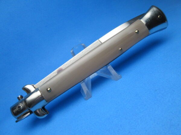 Frank Beltrame 11" Mother Of Pearl Dagger Picklock Switchblade #004