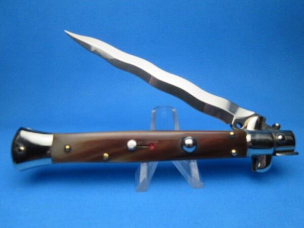 Frank Beltrame 11" French Point Kriss Picklock Switchblade #094