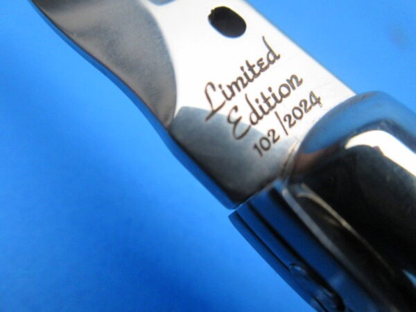 Frank Beltrame 11" Brazilian Horn Kriss Picklock Switchblade #102