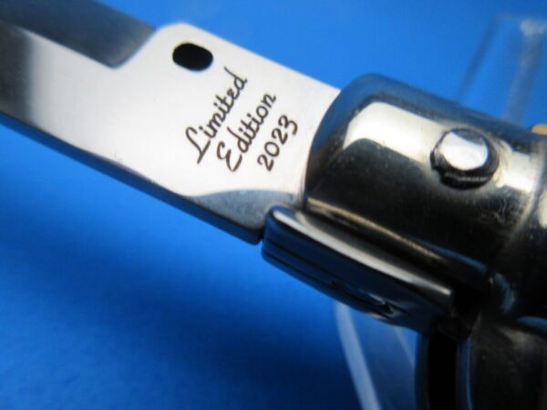 Frank Beltrame 2023 9" Brazilian Horn Bayonet Picklock Switchblade