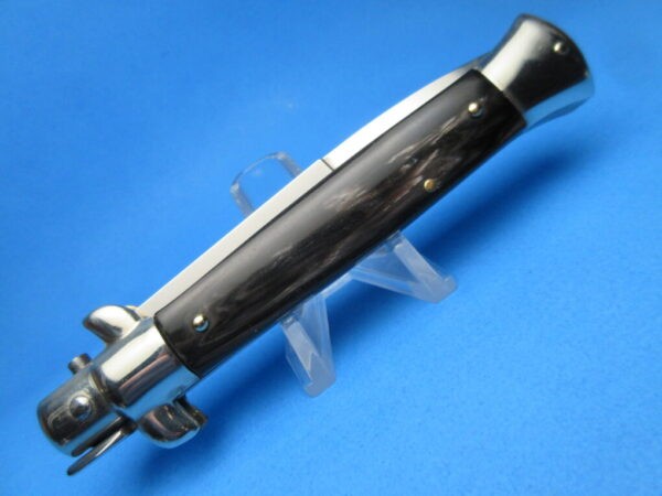 Frank Beltrame 2023 9" Brazilian Horn Bayonet Picklock Switchblade