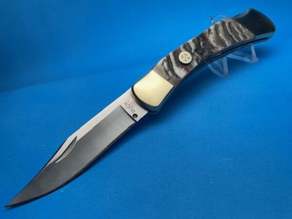 Custom Buck Nepal Sheeps Horn 110 Automatic Conversion Knife - Image 5