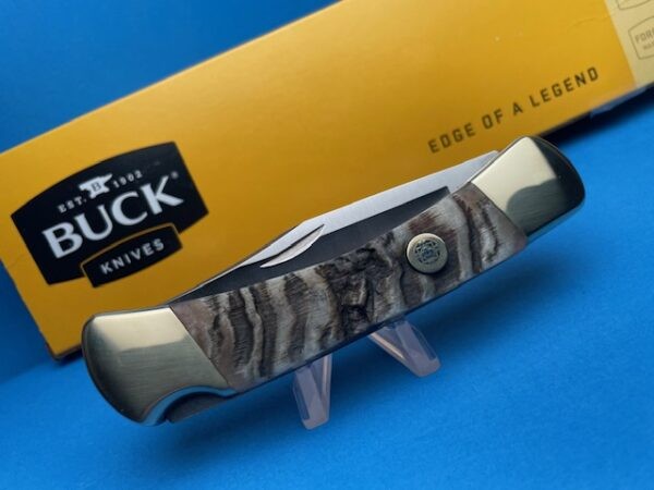 Custom Buck Nepal Sheeps Horn 110 Automatic Conversion Knife - Image 3
