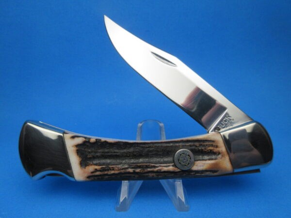 Custom Buck Stag 110 Automatic Conversion Knife #3