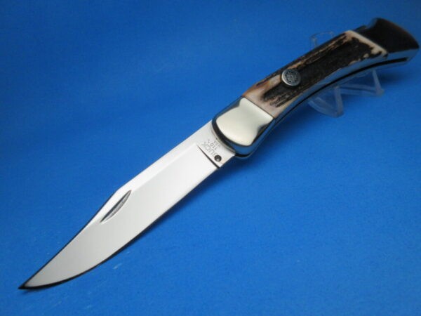 Custom Buck Stag 110 Automatic Conversion Knife #3