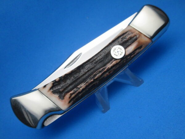 Custom Buck Stag 110 Automatic Conversion Knife #3