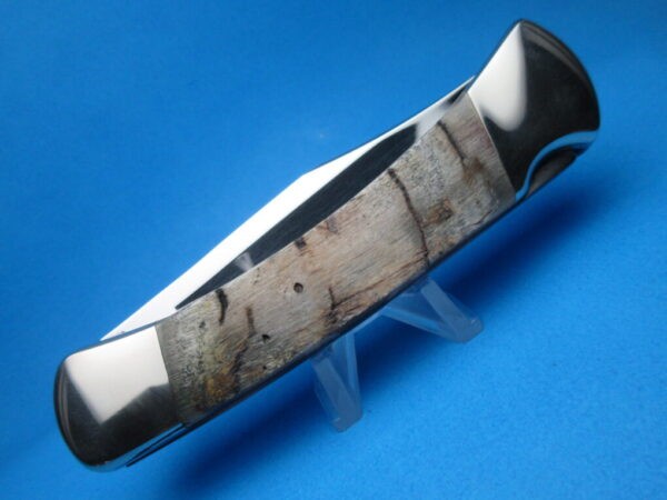 Custom Buck Nepal Sheeps Horn 110 Automatic Conversion Knife