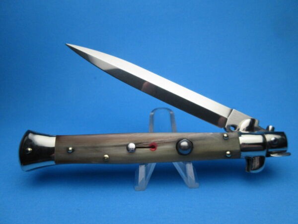 Frank Beltrame 11" French Point 1 Dagger Red Dot Picklock Switchblade #1
