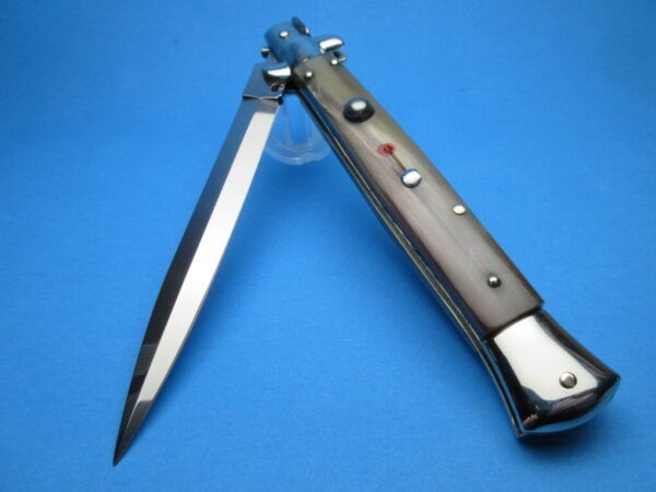 Frank Beltrame 11" French Point 1 Dagger Red Dot Picklock Switchblade #1