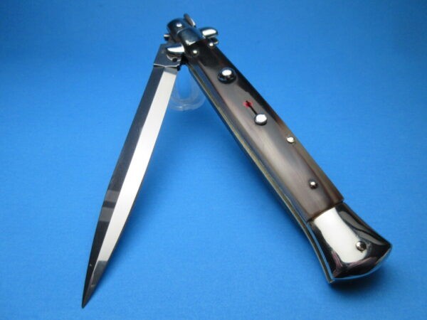 Frank Beltrame 11" French Point 2 Dagger Red Dot Picklock Switchblade