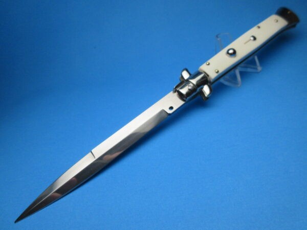 Frank Beltrame 11" Camelbone Bayonet Picklock Switchblade