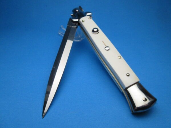 Frank Beltrame 11" Camelbone Dagger Picklock Switchblade