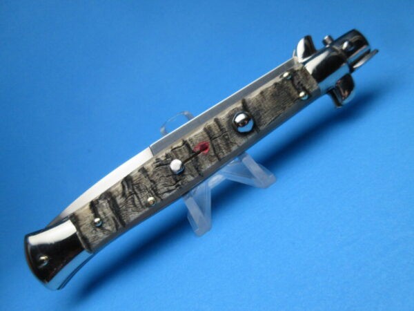 Frank Beltrame 11" Rams Horn Bayonet Red Dot Picklock Switchblade