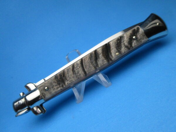 Frank Beltrame 11" Rams Horn Dagger Red Dot Picklock Switchblade