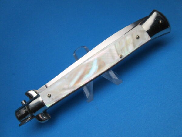 Frank Beltrame 11" Mother Of Pearl Dagger Picklock Switchblade