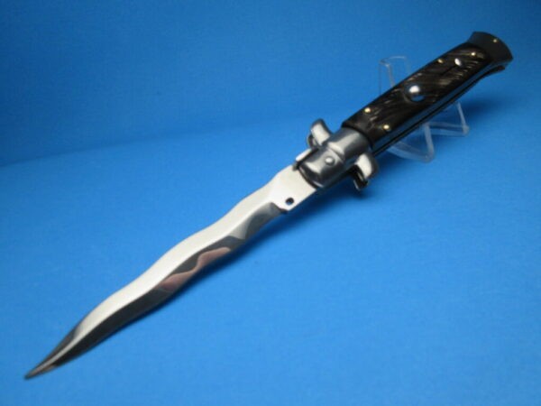Frank Beltrame 9" Buffalo Horn Kriss Switchblade