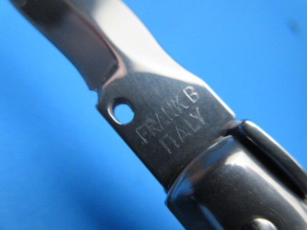 Frank Beltrame 9" Buffalo Horn Kriss Switchblade