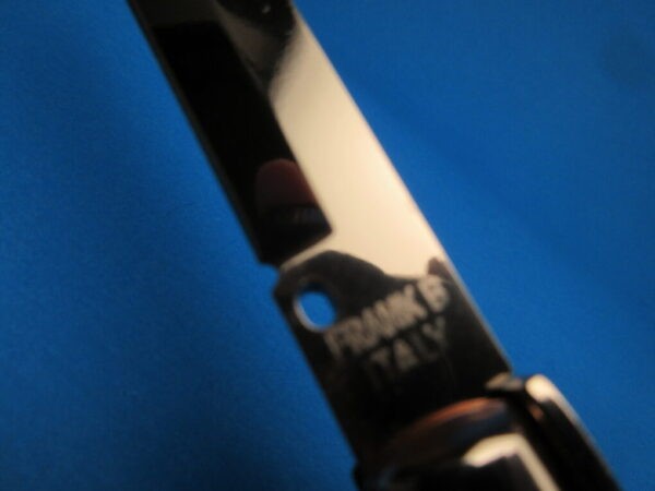 Frank Beltrame 9" Ebonywood Copper Bayonet Switchblade