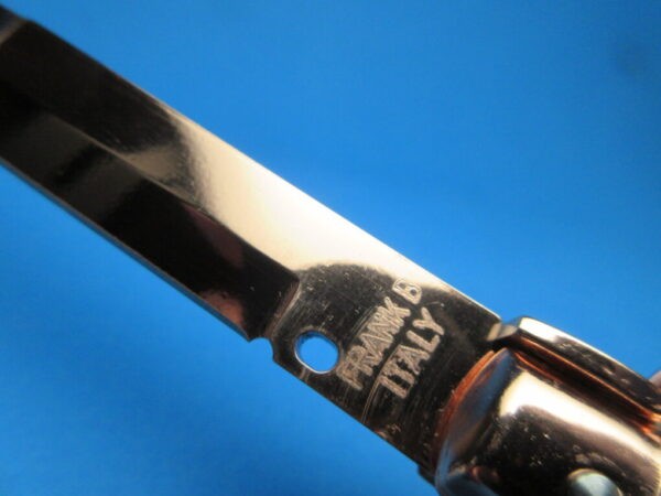 Frank Beltrame 9" Resin Copper Bayonet Switchblade