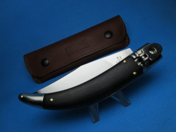 AGA Campolin Ebonywood Diana Leverlock Switchblade