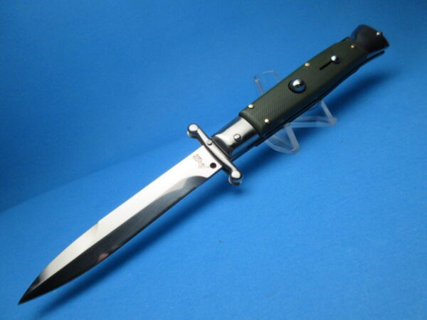 9'' AKC Green G-10 Polished Bayonet Swinguard