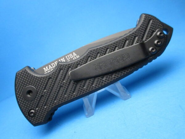Gerber 06 Auto G-10 Tanto Serrated Switchblade Knife