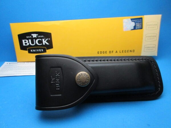 Custom Buck 110 Buffalo Jigged Bone Automatic Conversion Switchblade Knife