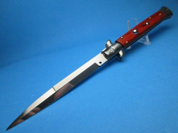 Frank Beltrame 11" Red Heart Bayonet Switchblade