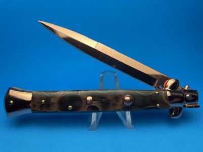 Frank Beltrame 11" Copper Flash Bayonet Switchblade