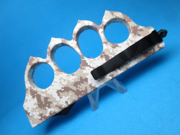 1918 OTF Digital Desert Camo Knuckle Knife Switchblade - Image 2