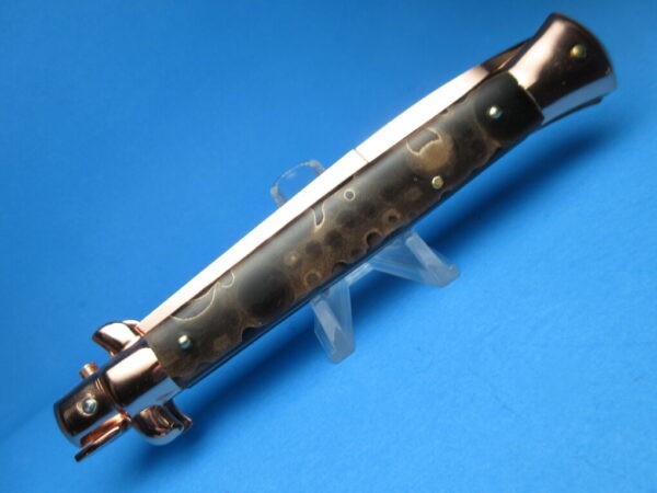 Frank Beltrame 11" Copper Flash Bayonet Switchblade - Image 5
