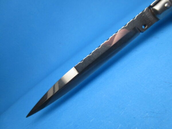 Frank Beltrame 11" Brazilian Horn with Bayonet Blade and Filework - Image 5