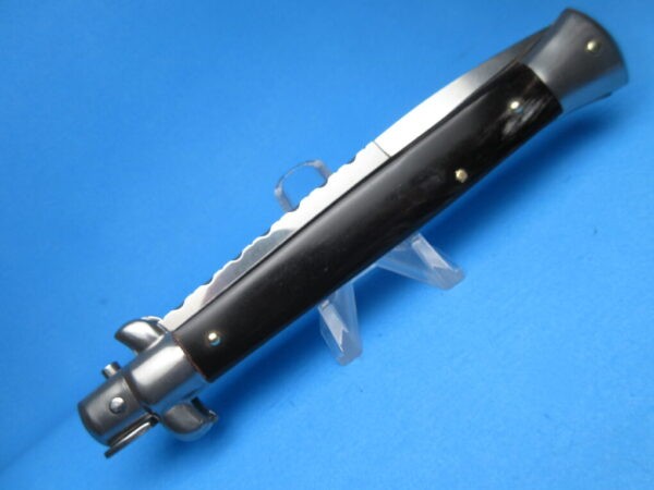 Frank Beltrame 11" Brazilian Horn with Bayonet Blade and Filework - Image 6
