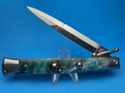 Frank Beltrame 11" Blue Briarwood Bayonet Swinguard Scratch & Dent
