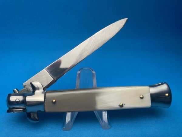 Italian Stiletto 9" Blonde Horn Flat Grind Scratch & Dent - Image 2