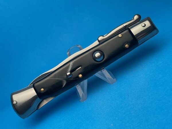 9" Imit. Buffalo Italian Stiletto Clone Bayonet Switchblade Knife