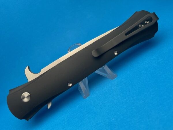 Pro-Tech Large Don 1921 Black Handle Pearl Button Plain Edge - Image 4