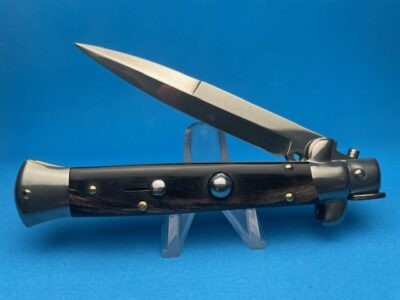 Frank Beltrame 9" Buffalo Horn Bayonet Switchblade Scratch & Dent
