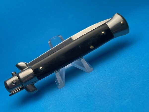 Frank Beltrame 9" Buffalo Horn Bayonet Switchblade Scratch & Dent - Image 2
