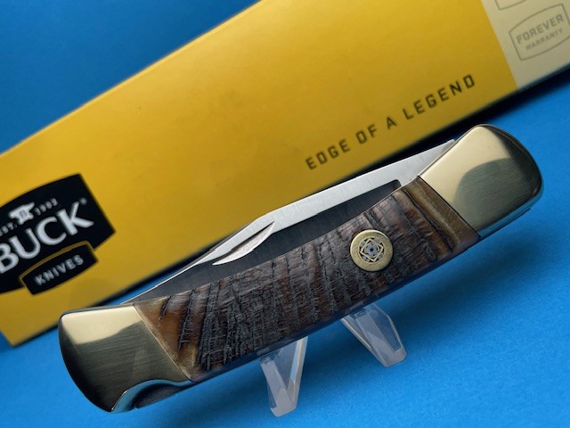 Custom Buck 110 Rams Horn Automatic Conversion Switchblade Knife - Image 5