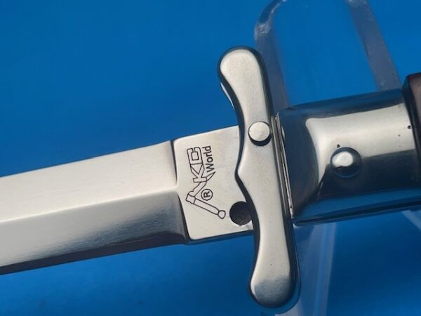 7" AKC Medici Buffalo Horn Swinguard - Image 2