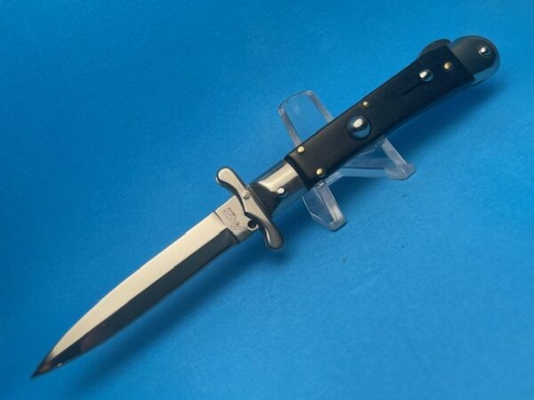 7″ AKC Medici Ebonywood Swinguard Switchblade Knife