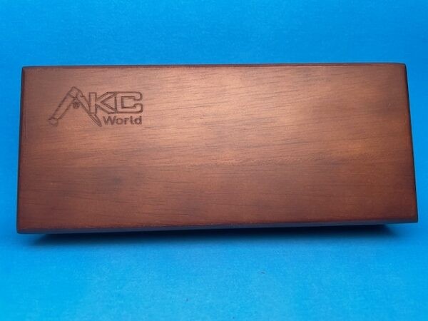 7" AKC Medici Snakewood Damascus Swinguard - Image 8