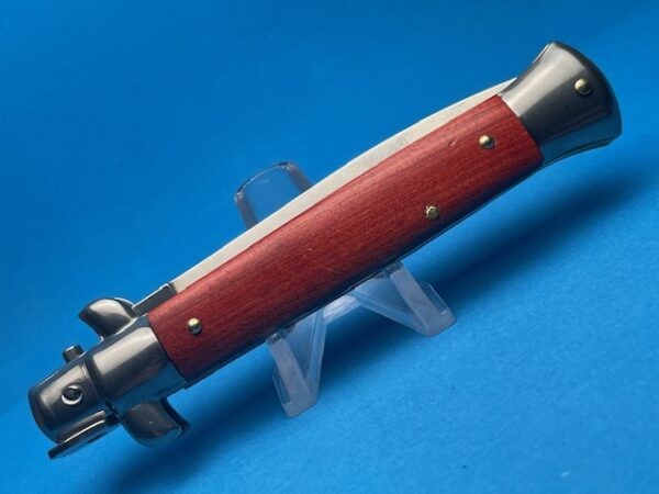 Frank Beltrame 9″ Red Heart Wood Dagger Switchblade